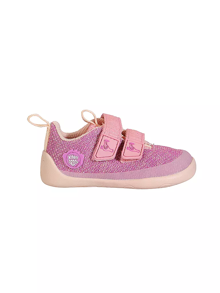 AFFENZAHN | Kinder Barfußschuhe KNIT HAPPY Flamingo | rosa