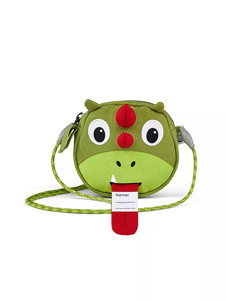 AFFENZAHN | Kinder Geldbeutel - Drache | braun