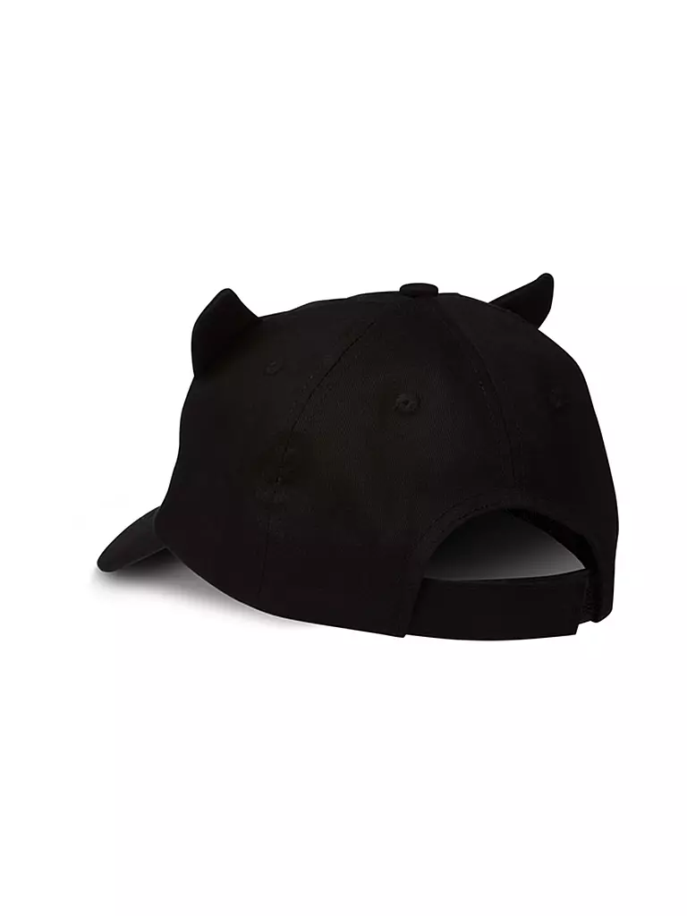 AFFENZAHN | Kinder Kappe Schwarzer Panther M | schwarz