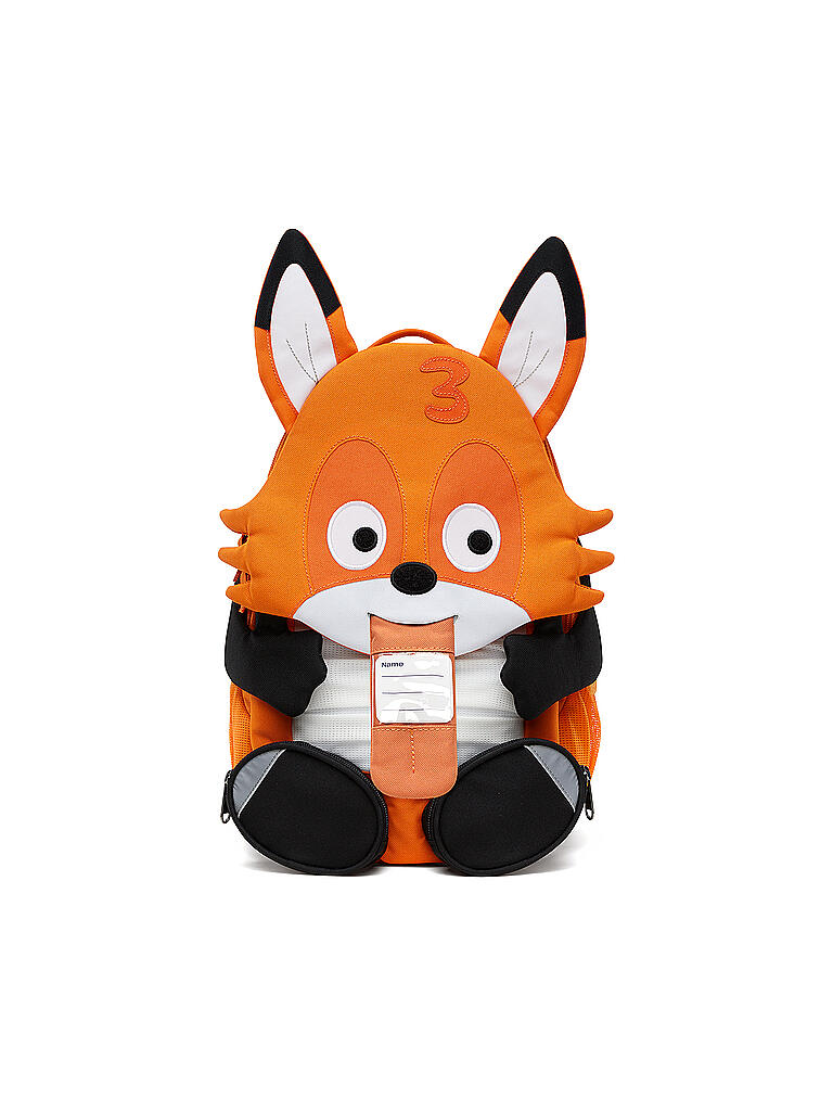 Großer Held Von Troja 6 Buchstaben AFFENZAHN Kinder Rucksack - Großer Freund Tonie Fuchs orange