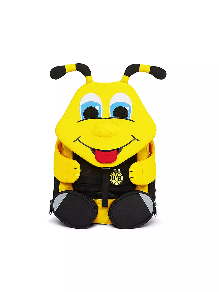 AFFENZAHN | Kinder Rucksack Große Freunde - Biene | gelb