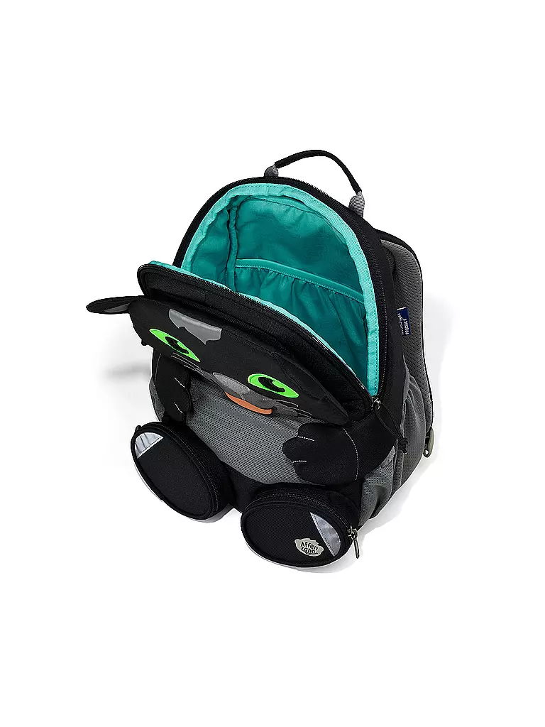 AFFENZAHN | Kinder Rucksack Große Freunde - Black Panther | grün