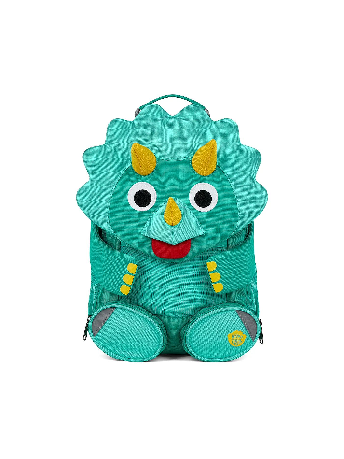 AFFENZAHN | Kinder Rucksack Große Freunde - Giraffe | türkis