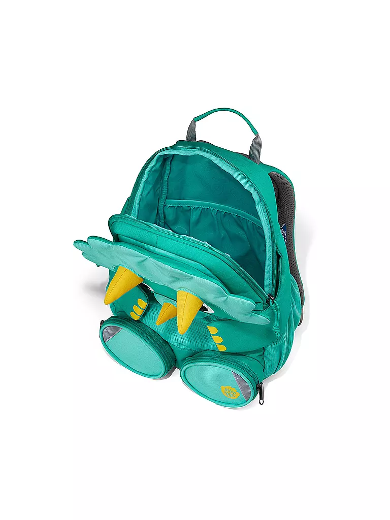 AFFENZAHN | Kinder Rucksack Große Freunde - Dinosaurier | türkis
