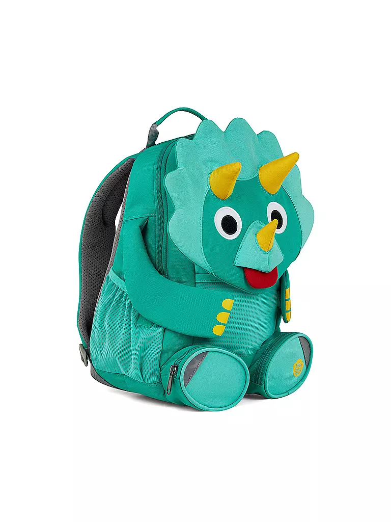 AFFENZAHN | Kinder Rucksack Große Freunde - Dinosaurier | türkis