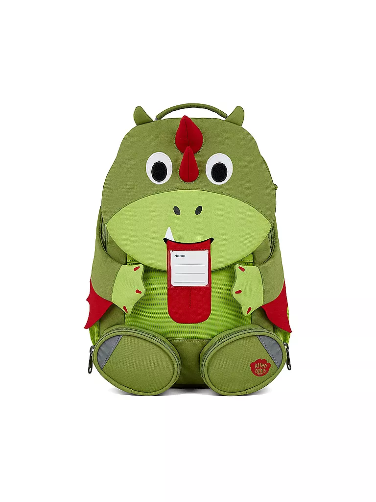 AFFENZAHN | Kinder Rucksack Große Freunde - Drache | dunkelblau