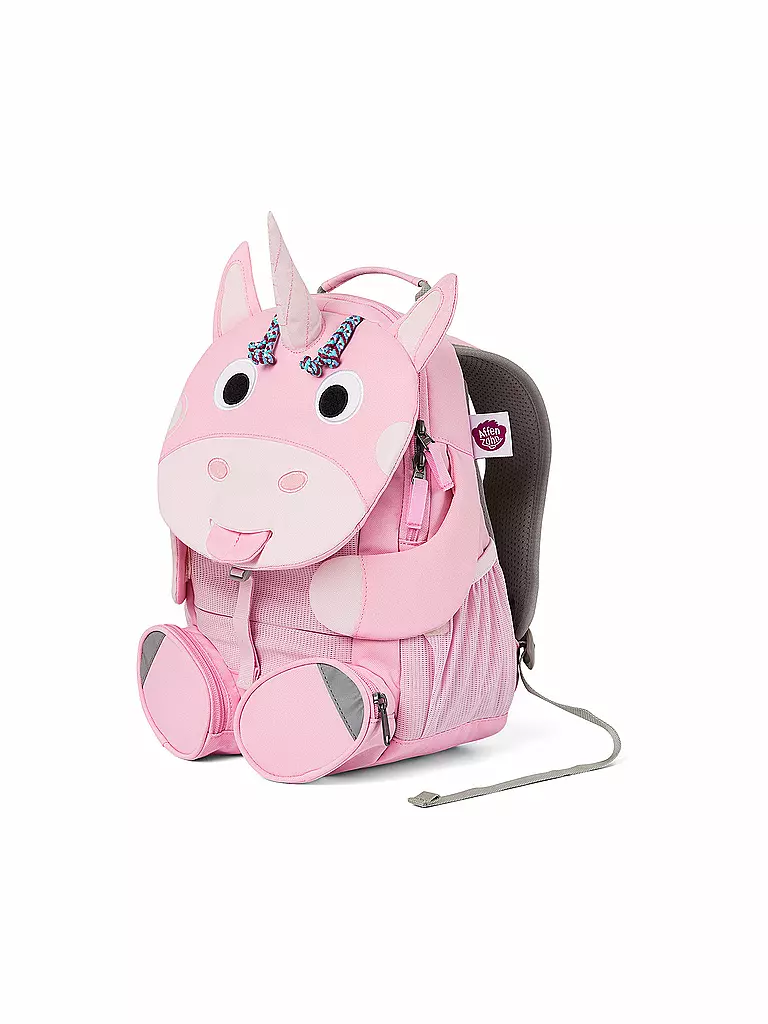 AFFENZAHN | Kinder Rucksack Große Freunde - Einhorn | blau