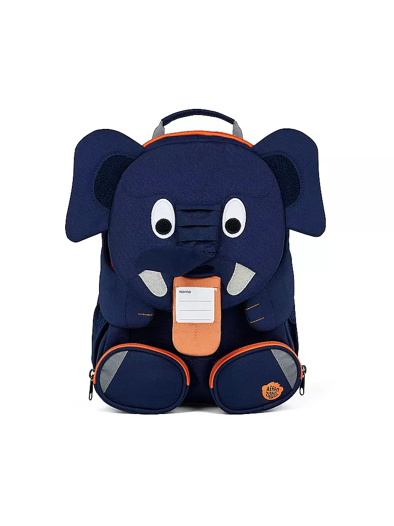 AFFENZAHN | Kinder Rucksack Große Freunde - Elefant | grün