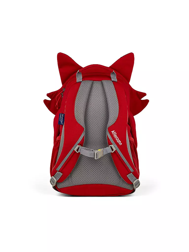 AFFENZAHN | Kinder Rucksack Große Freunde - Fuchs | rot