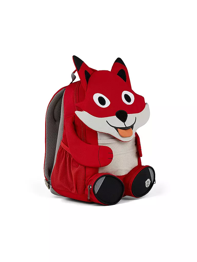 AFFENZAHN | Kinder Rucksack Große Freunde - Fuchs | rot