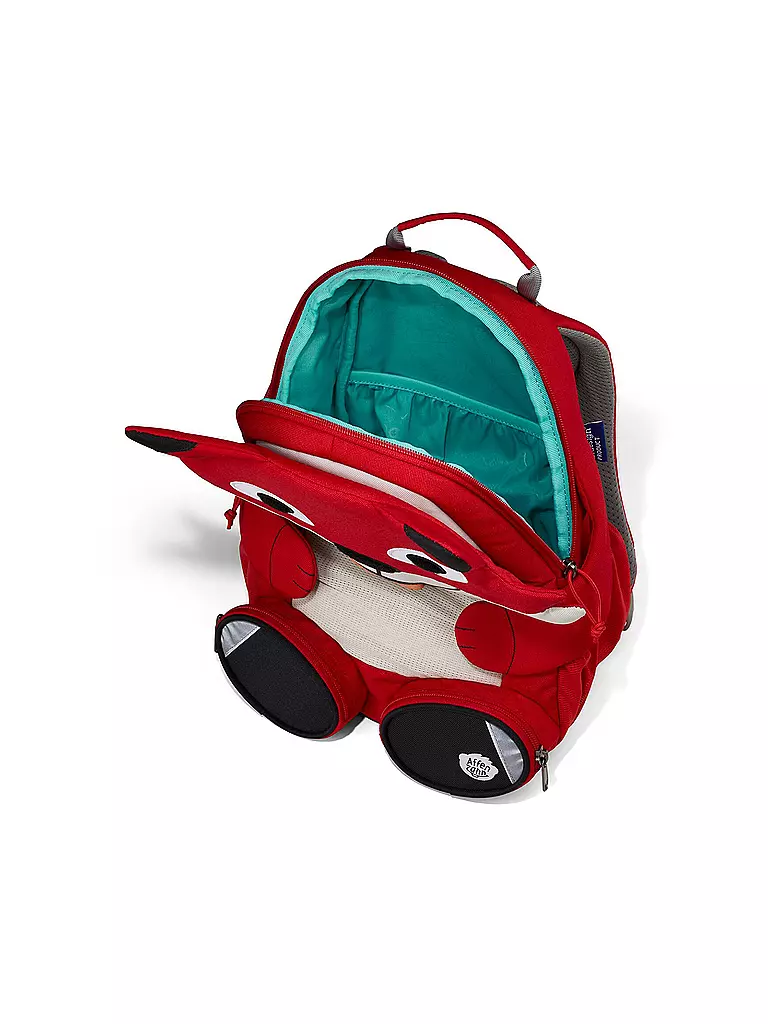 AFFENZAHN | Kinder Rucksack Große Freunde - Fuchs | rot