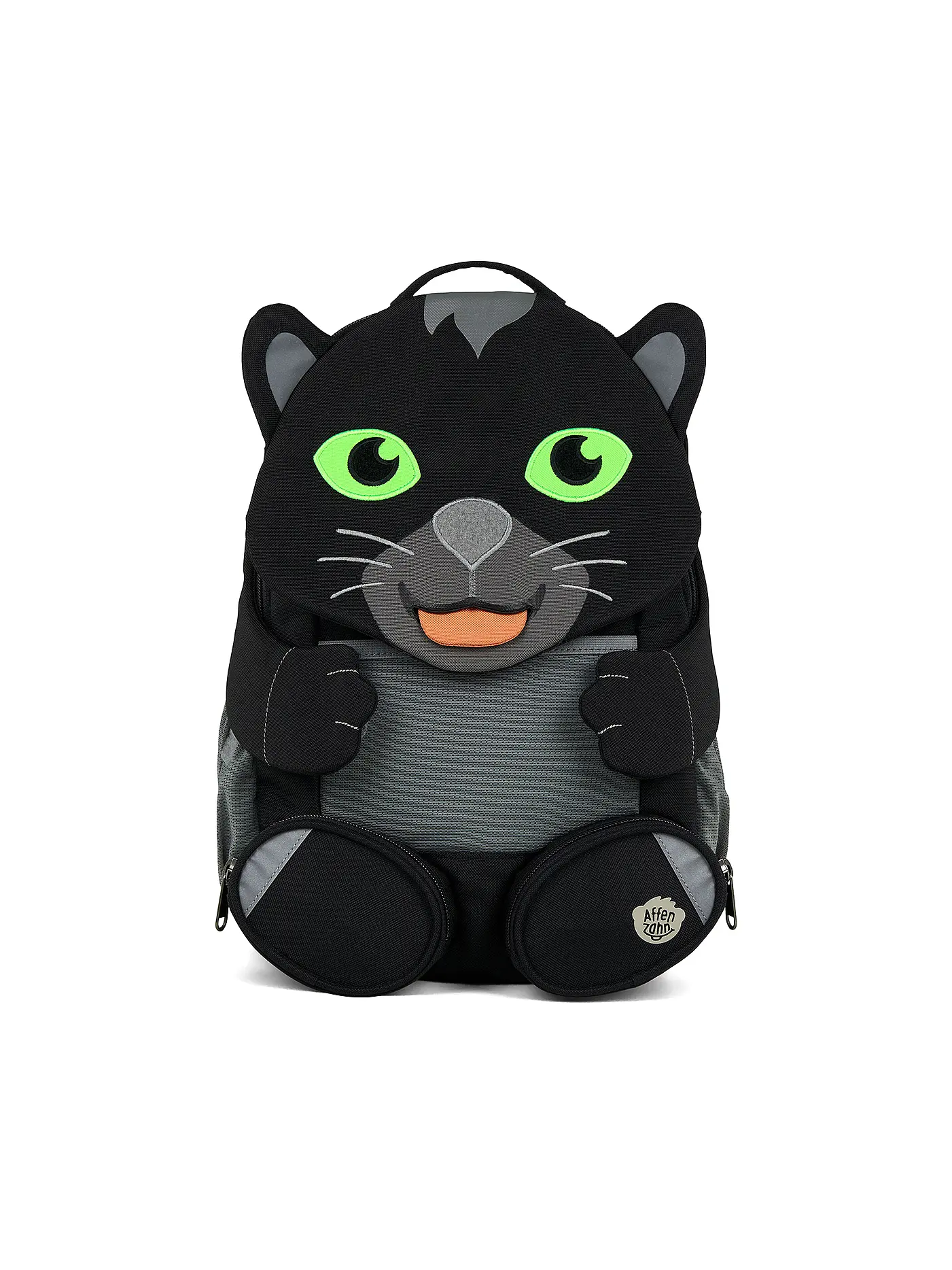 AFFENZAHN | Kinder Rucksack Große Freunde - Giraffe | schwarz