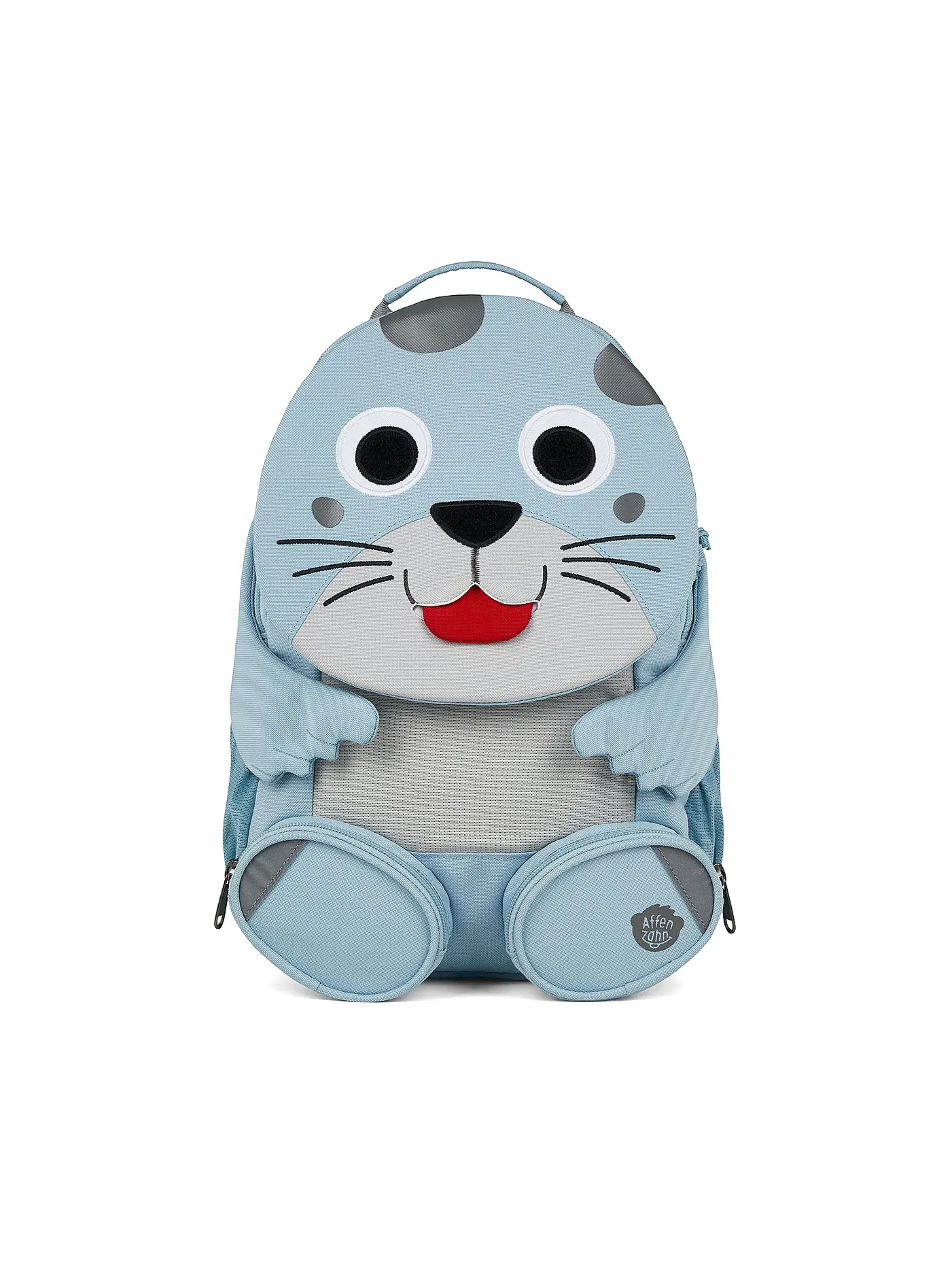 AFFENZAHN | Kinder Rucksack Große Freunde - Giraffe | hellblau