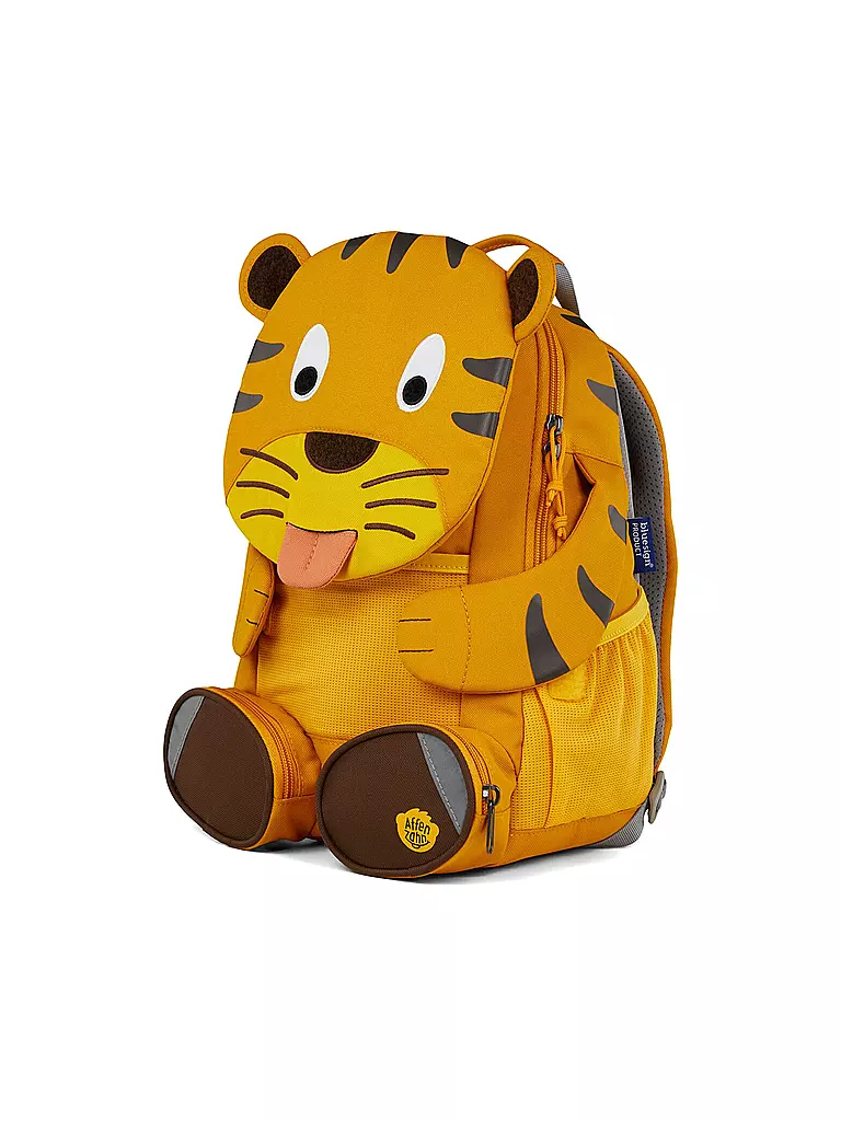 AFFENZAHN | Kinder Rucksack Große Freunde - Tiger | dunkelblau