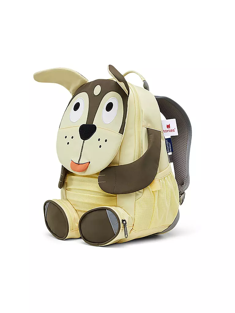 AFFENZAHN | Kinder Rucksack Große Freunde - Tonie Hund | creme