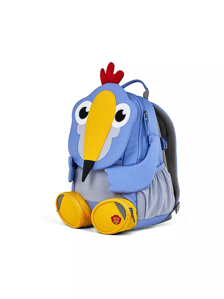 AFFENZAHN | Kinder Rucksack Große Freunde - Tukan | rot