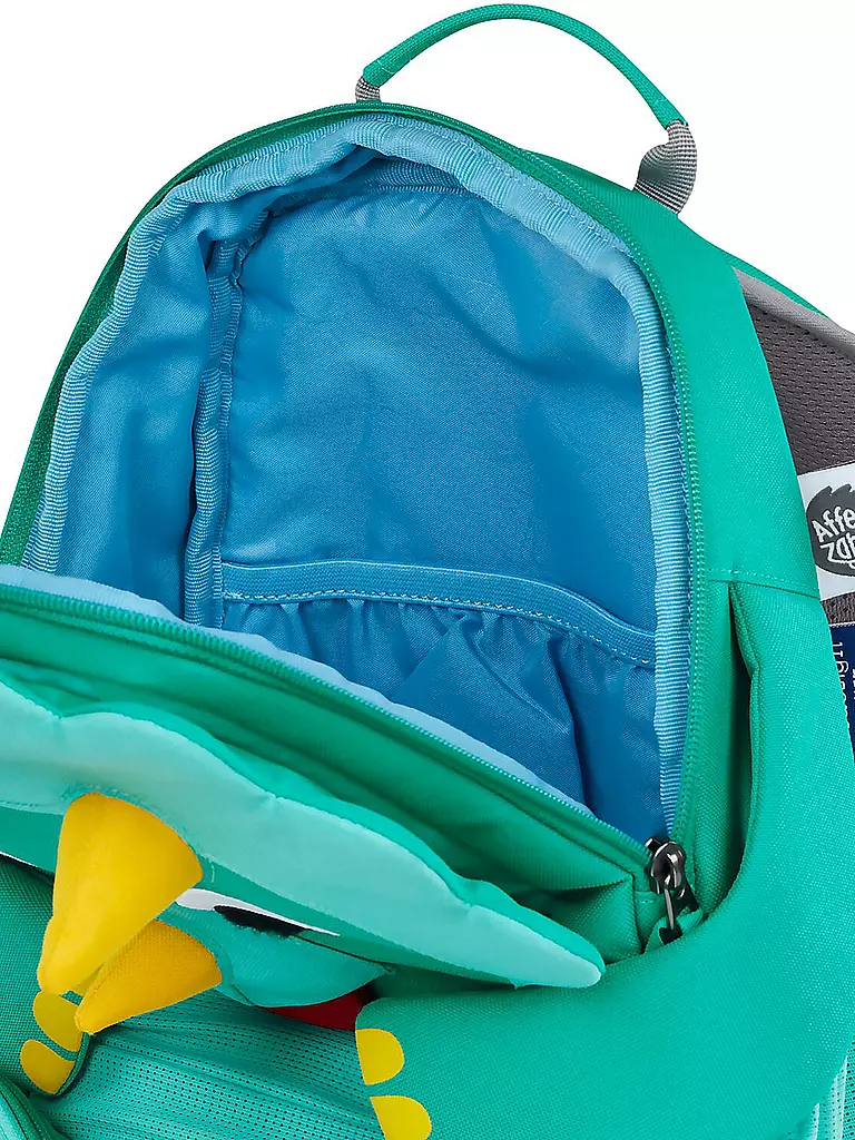 AFFENZAHN | Kinder Rucksack Großer Freund -  Dinosaurier | grün