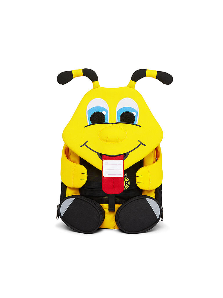 AFFENZAHN | Kinder Rucksack Großer Freund - Biene | gelb