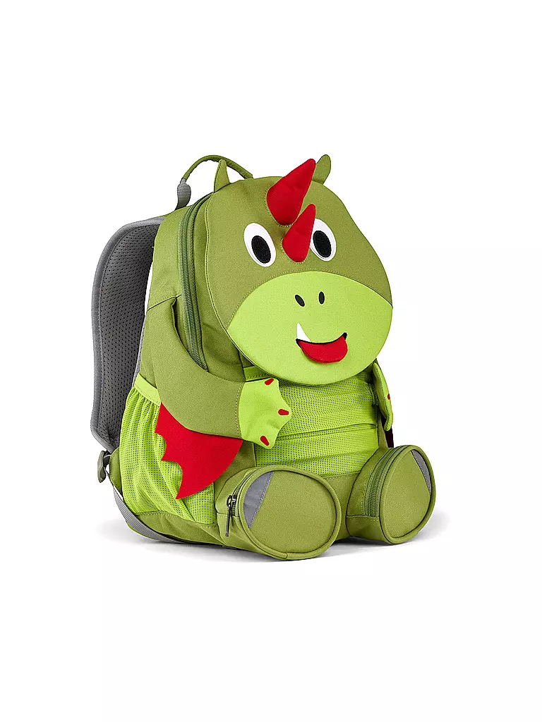 AFFENZAHN | Kinder Rucksack Großer Freund - Drache  | grün