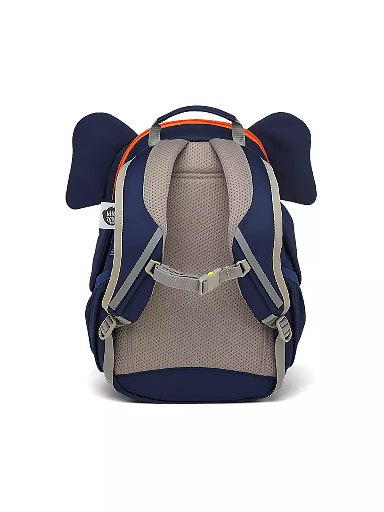 AFFENZAHN | Kinder Rucksack Großer Freund - Elefant | blau