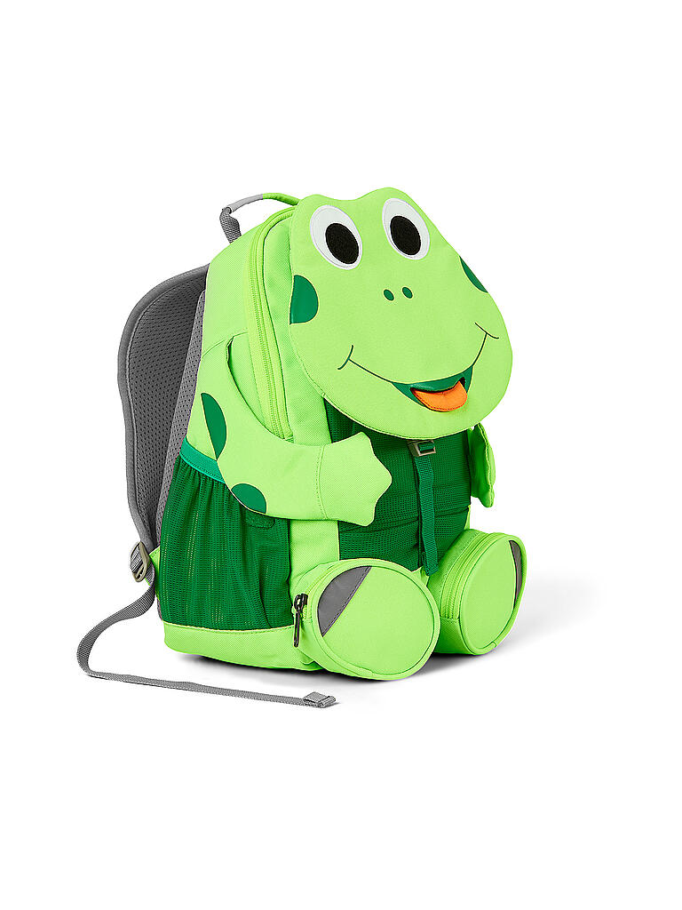 AFFENZAHN | Kinder Rucksack Großer Freund - Frosch | grün