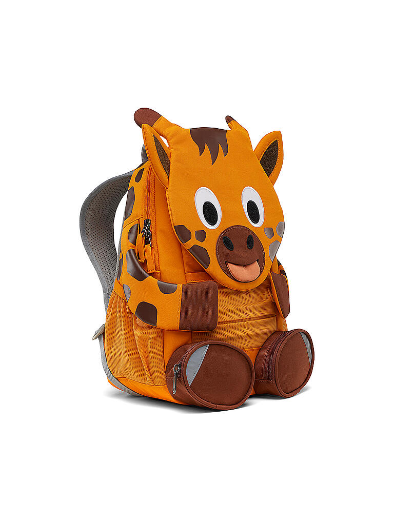 AFFENZAHN | Kinder Rucksack Großer Freund - Giraffe | gelb