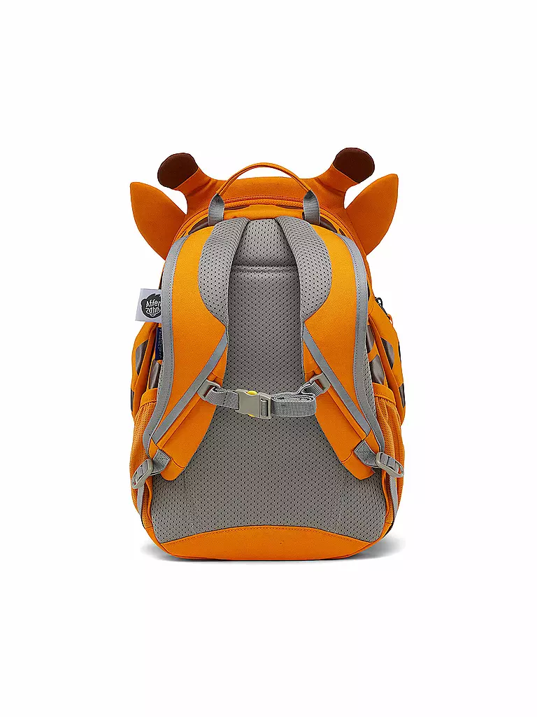 AFFENZAHN | Kinder Rucksack Großer Freund - Giraffe | orange