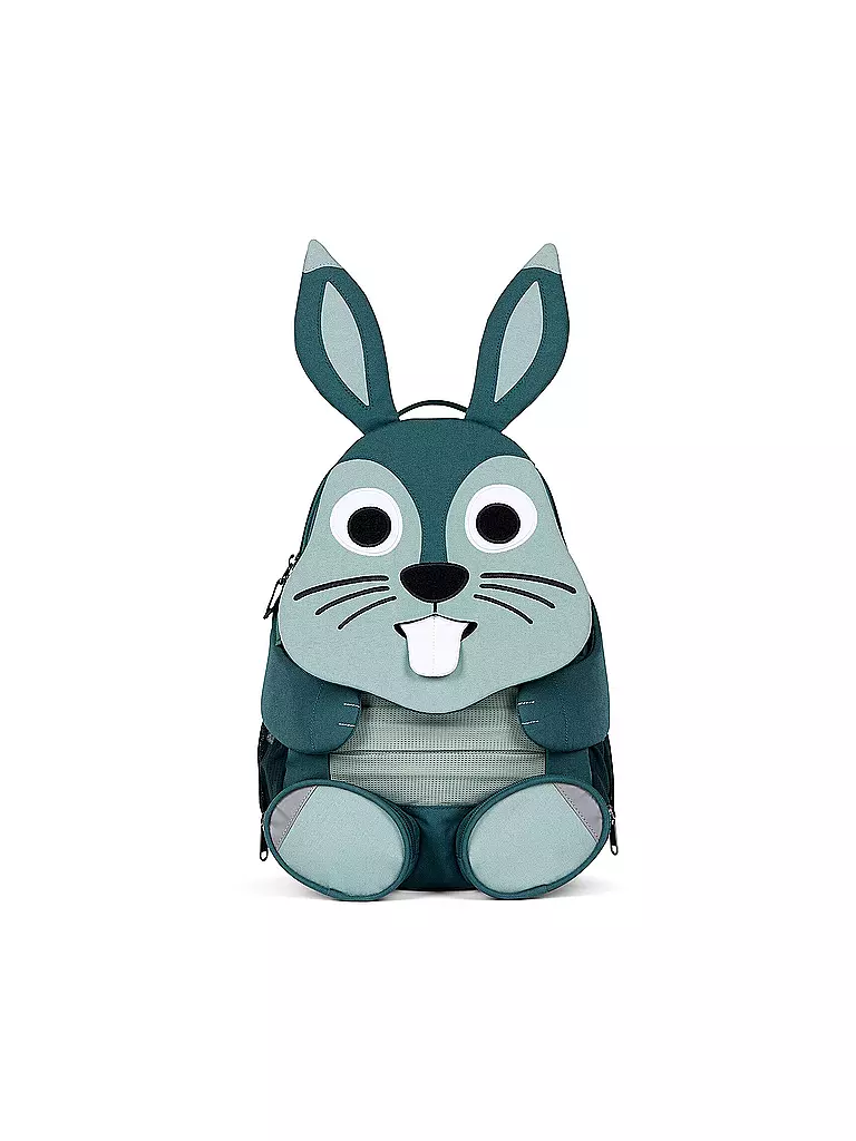 AFFENZAHN | Kinder Rucksack Großer Freund - Hase | blau