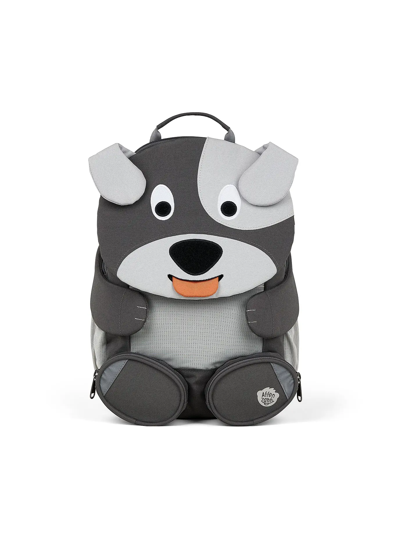 AFFENZAHN | Kinder Rucksack Große Freunde - Giraffe | grau