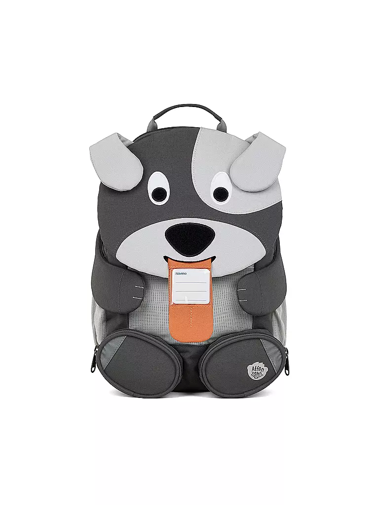 AFFENZAHN | Kinder Rucksack Großer Freund - Hund | grün
