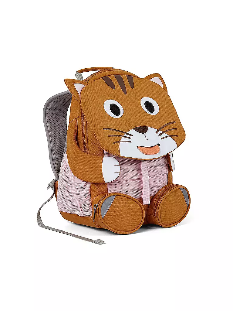 AFFENZAHN | Kinder Rucksack Großer Freund - Katze | blau