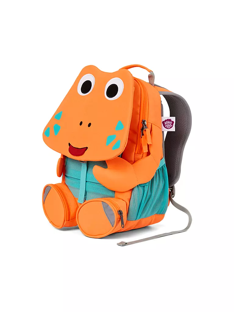AFFENZAHN | Kinder Rucksack Großer Freund - Krabbe | orange