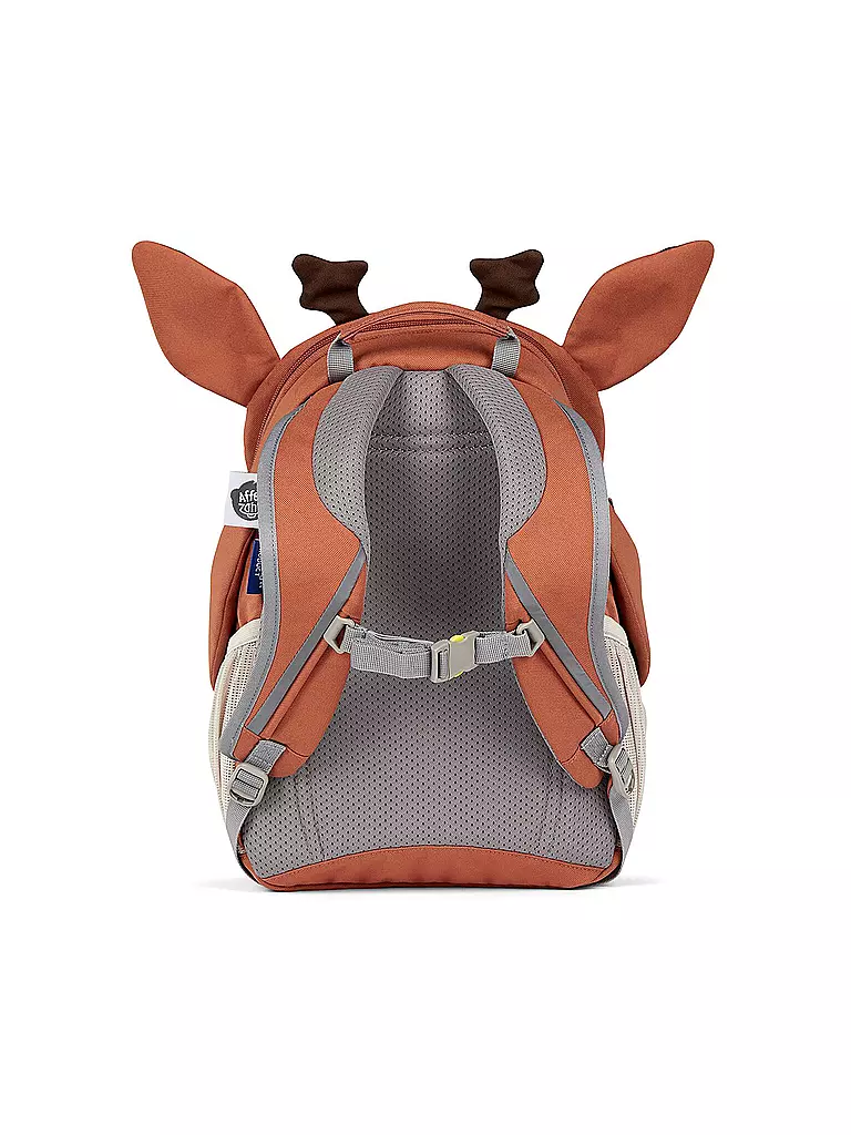AFFENZAHN | Kinder Rucksack Großer Freund - Reh | hellbraun