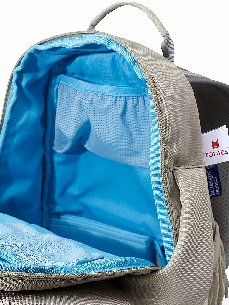 AFFENZAHN | Kinder Rucksack Großer Freund - Tonie Maus | grau