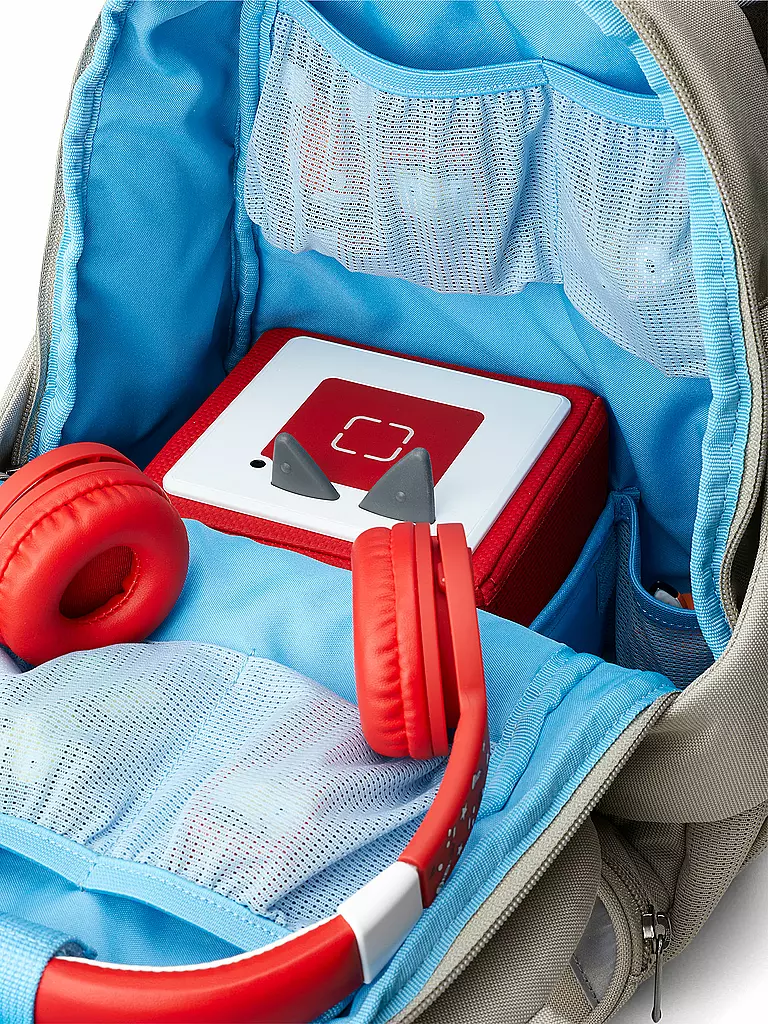AFFENZAHN | Kinder Rucksack Großer Freund - Tonie Maus | grau