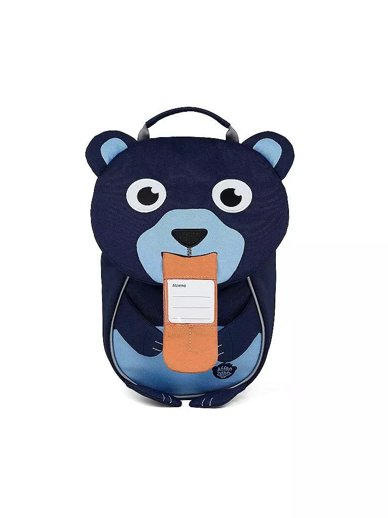 AFFENZAHN | Kinder Rucksack Kleine Freunde - Bär | grün