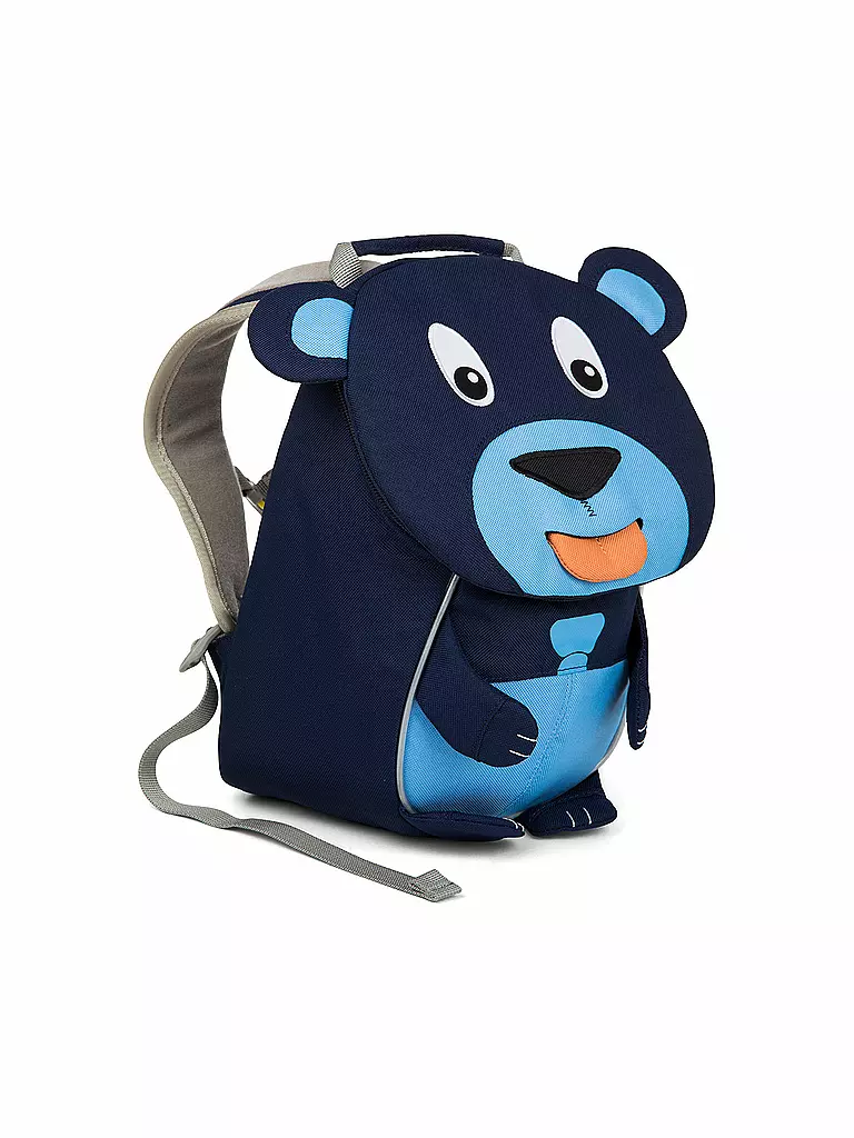 AFFENZAHN | Kinder Rucksack Kleine Freunde - Bobo Bär | dunkelblau