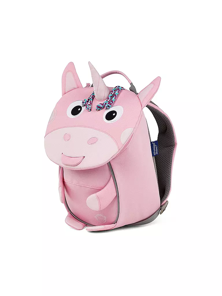 AFFENZAHN | Kinder Rucksack Kleine Freunde - Einhorn | rosa