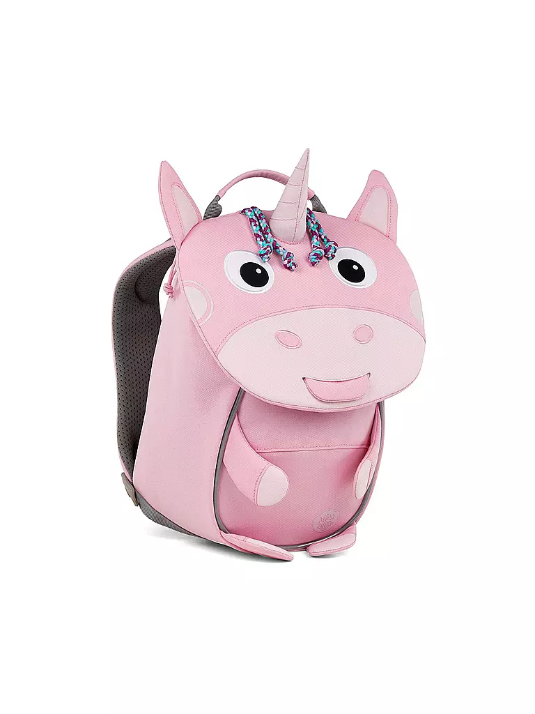 AFFENZAHN | Kinder Rucksack Kleine Freunde - Einhorn | rosa