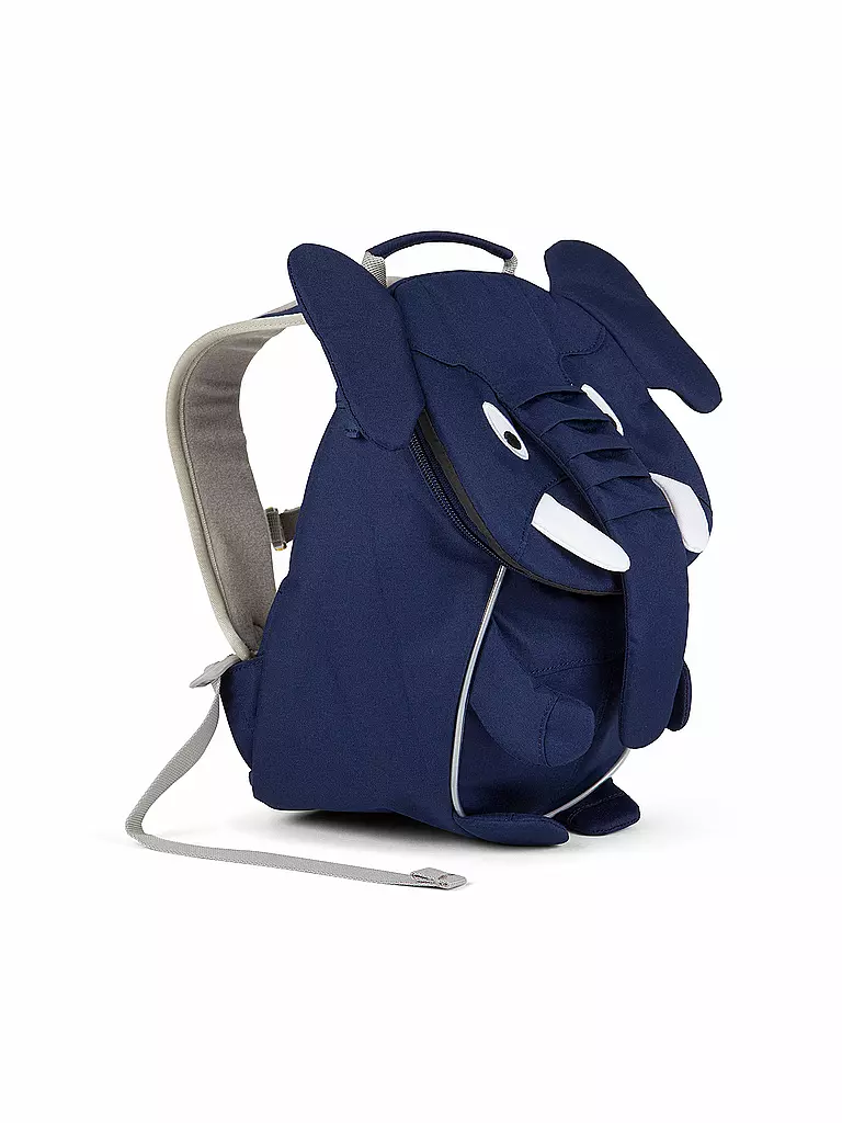 AFFENZAHN | Kinder Rucksack Kleine Freunde - Emil Elefant | grün