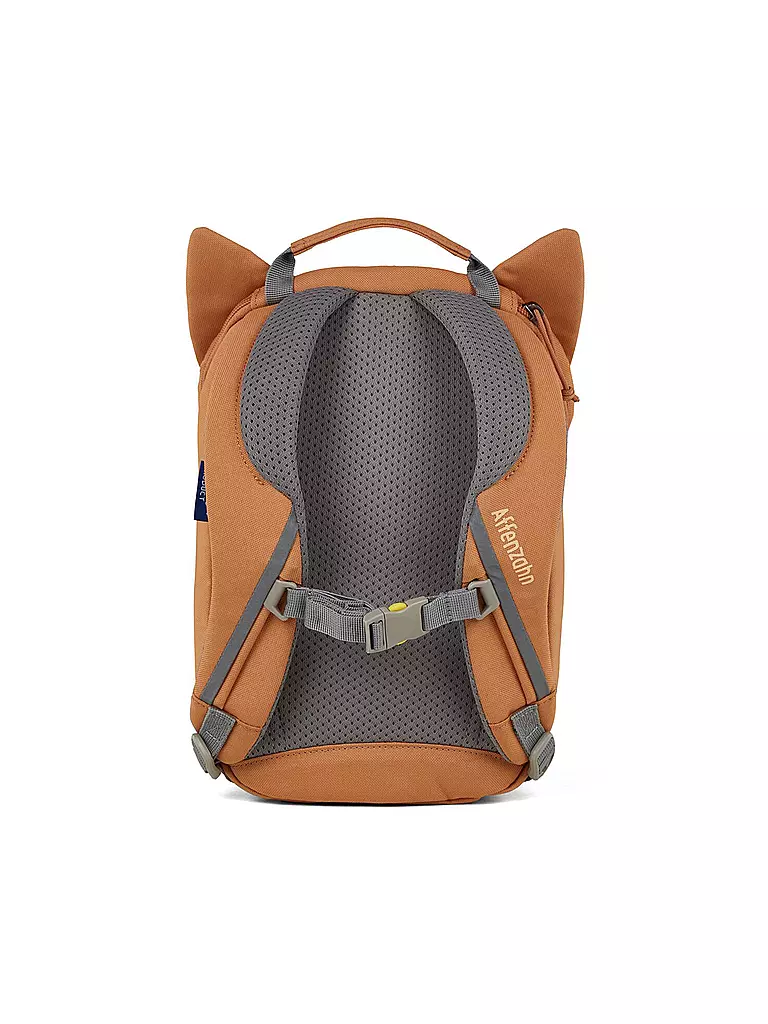 AFFENZAHN | Kinder Rucksack Kleine Freunde - Katze | braun