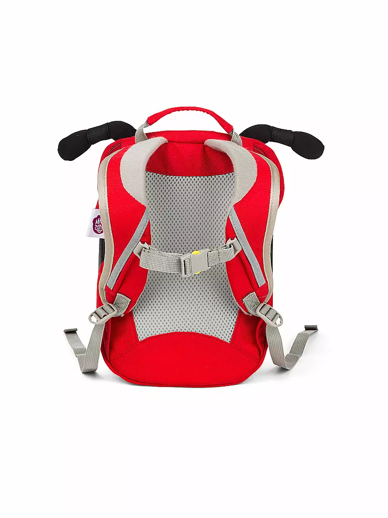 AFFENZAHN | Kinder Rucksack Kleine Freunde - Maja Marienkäfer | blau