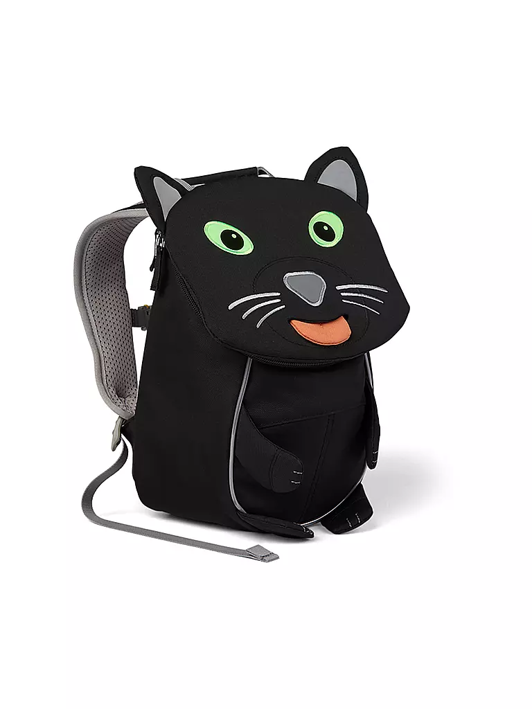 AFFENZAHN | Kinder Rucksack Kleine Freunde - Panther | grün