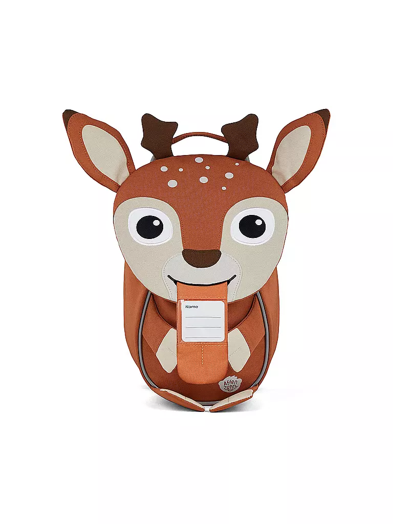 AFFENZAHN | Kinder Rucksack Kleine Freunde - Reh | braun