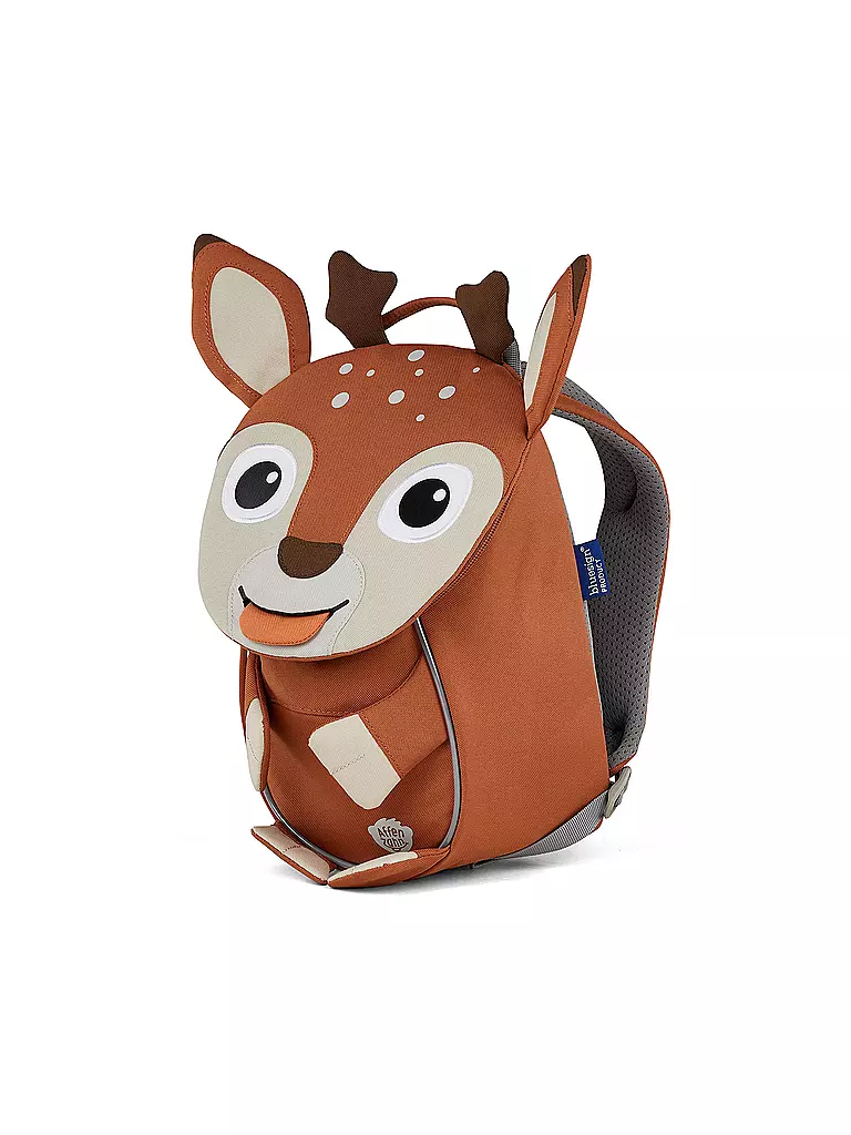 AFFENZAHN | Kinder Rucksack Kleine Freunde - Reh | braun