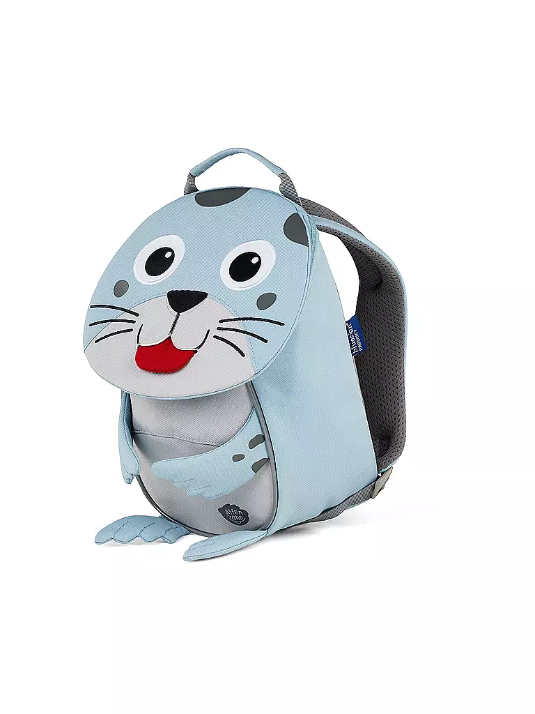 AFFENZAHN | Kinder Rucksack Kleine Freunde - Robbe | grün