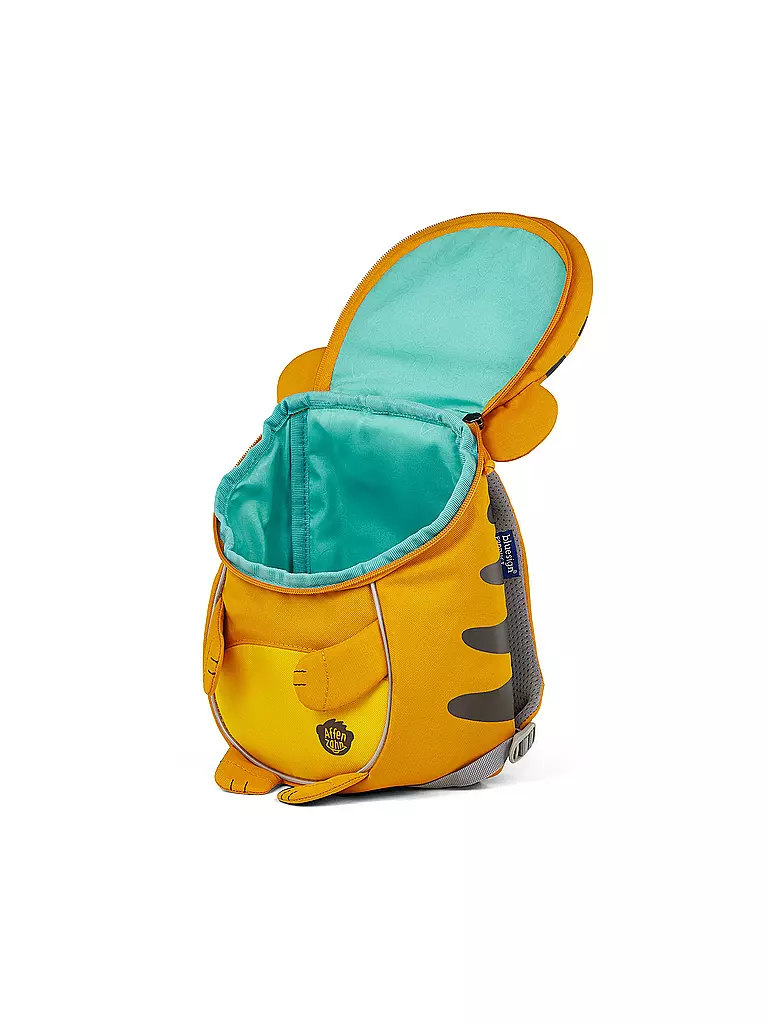 AFFENZAHN | Kinder Rucksack Kleine Freunde - Timmy Tiger | dunkelgrün