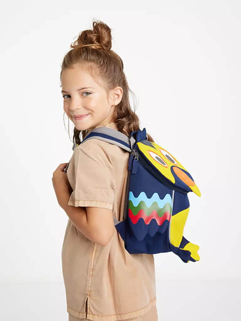 AFFENZAHN | Kinder Rucksack Kleine Freunde - Toucan | gelb