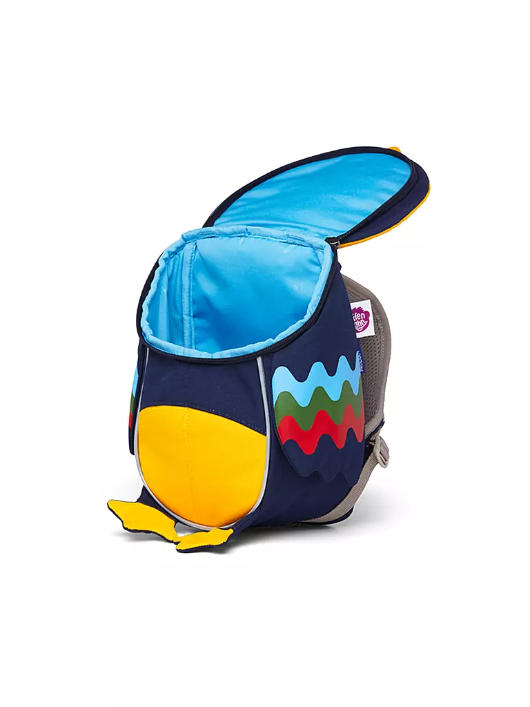 AFFENZAHN | Kinder Rucksack Kleine Freunde - Toucan | gelb