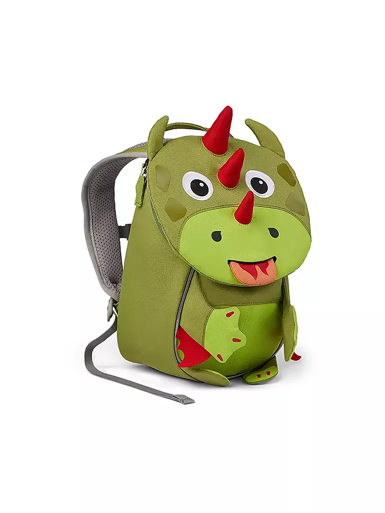 AFFENZAHN | Kinder Rucksack Kleiner Freund - Drache | grün